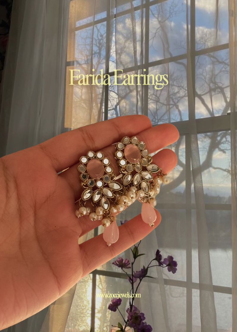 Farida Kundan Earrings