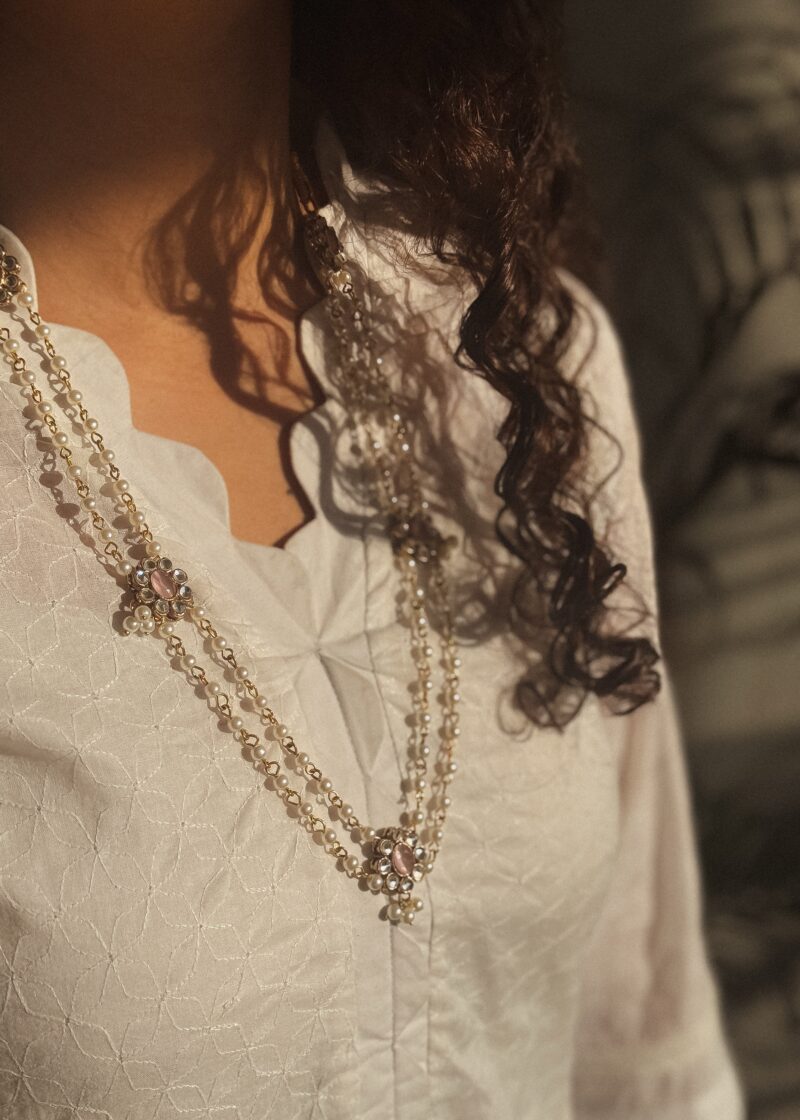 Rehmat Mala- in Blush Pink