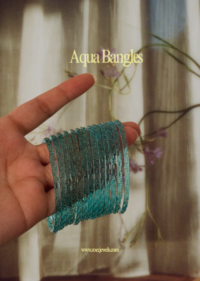 Aqua Bangles