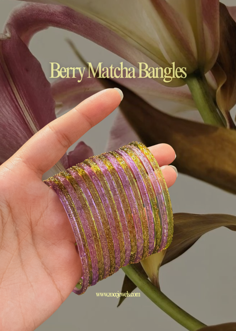 Berry Matcha Bangles