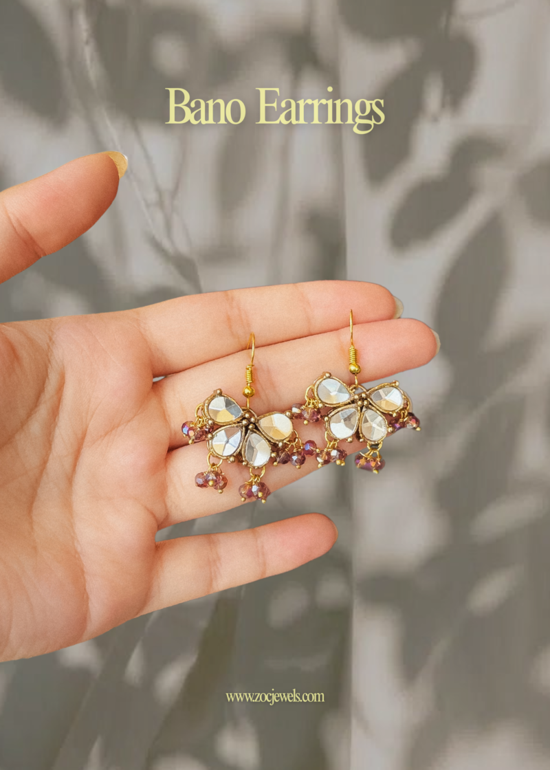 Bano Kundan Earrings