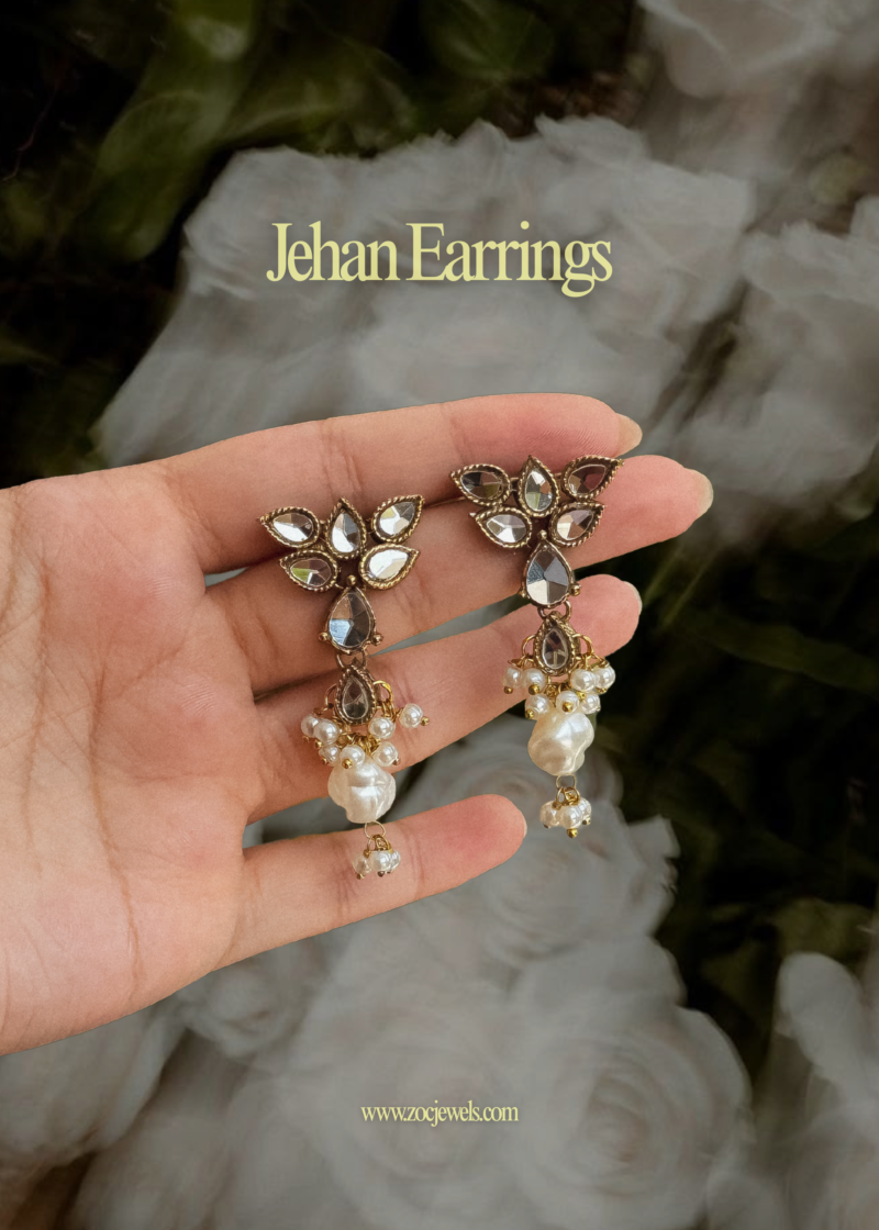Jehan Kundan Earrings